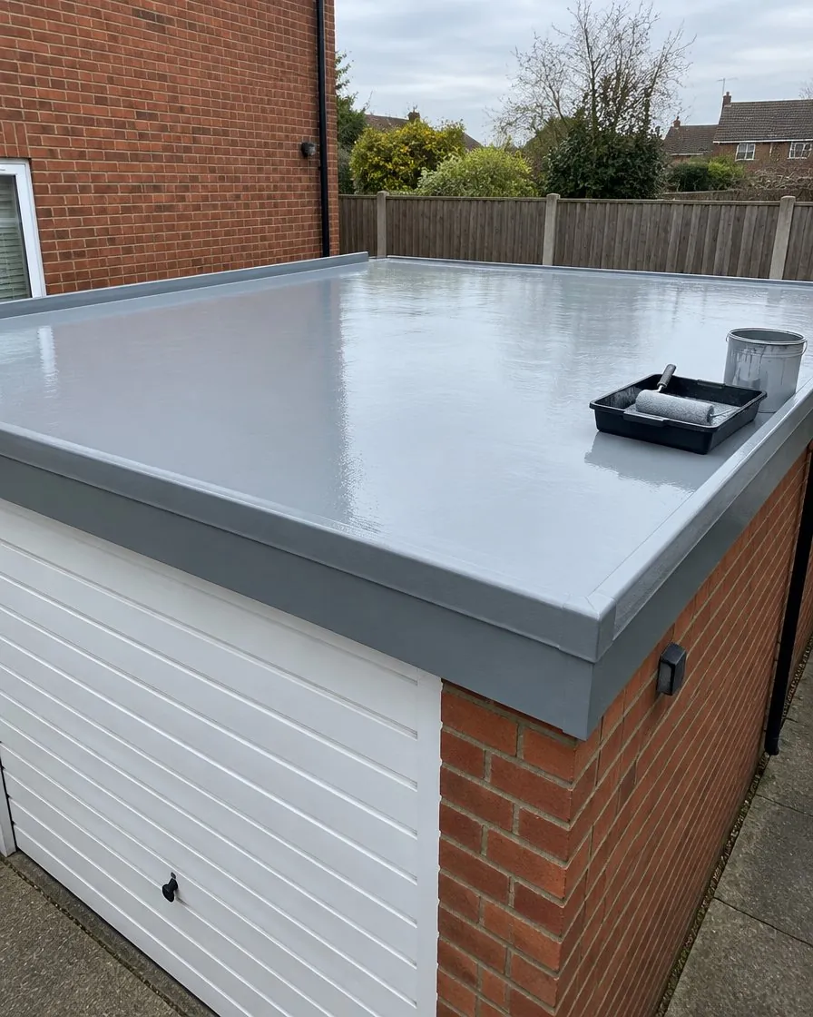 GRP fibreglass roofing in Dawlish