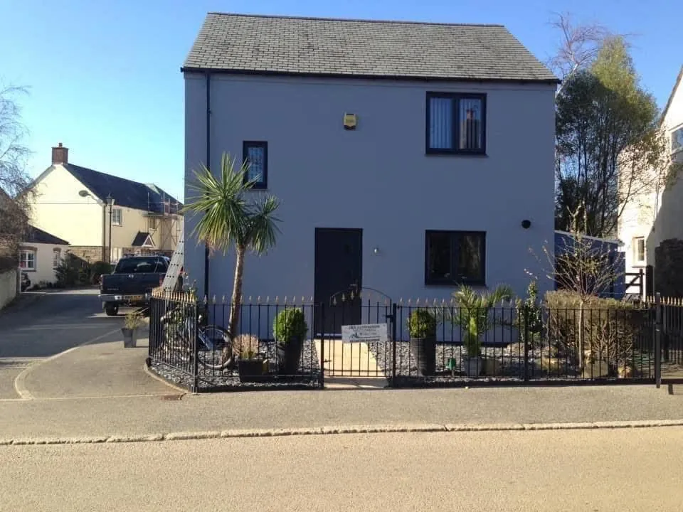 Finished exterior painting and roofline work in Dawlish